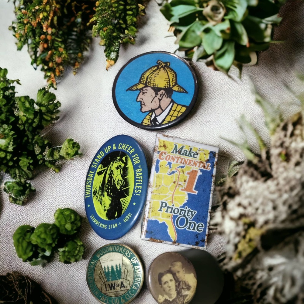 Some very old antique and vintage pinbacks